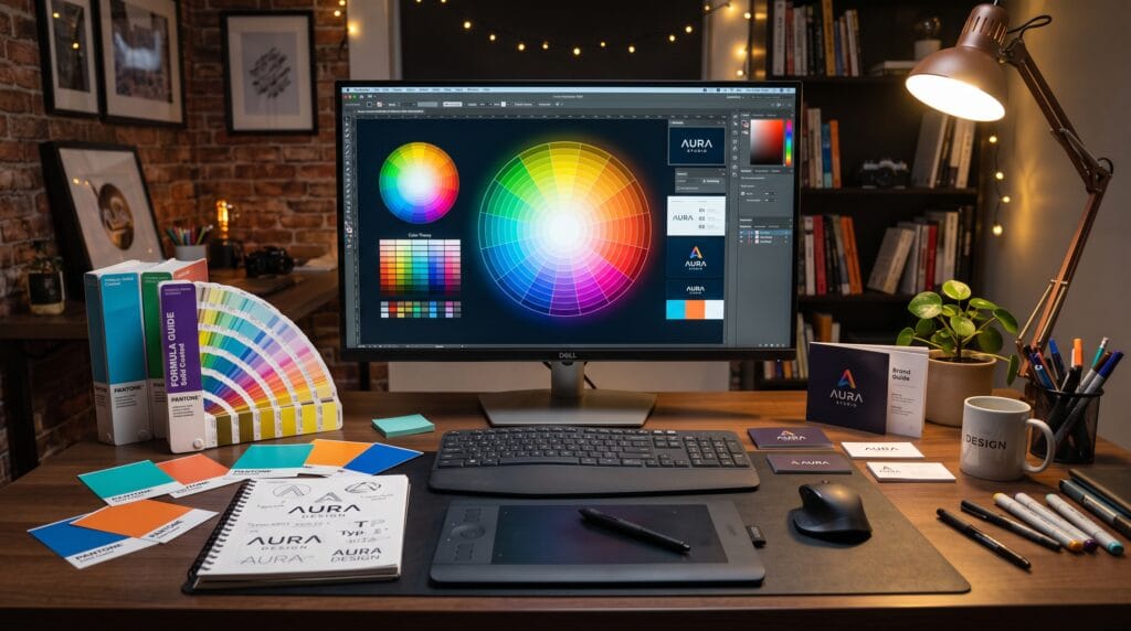 graphic design color theory