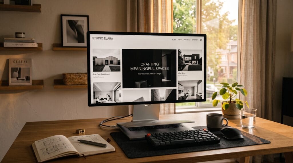 minimalist web design examples