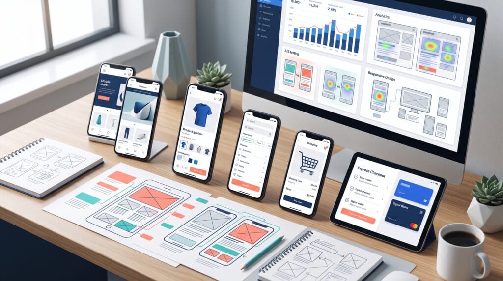mobile e-commerce optimization