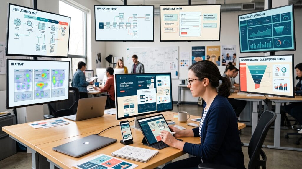 UX web design best practices