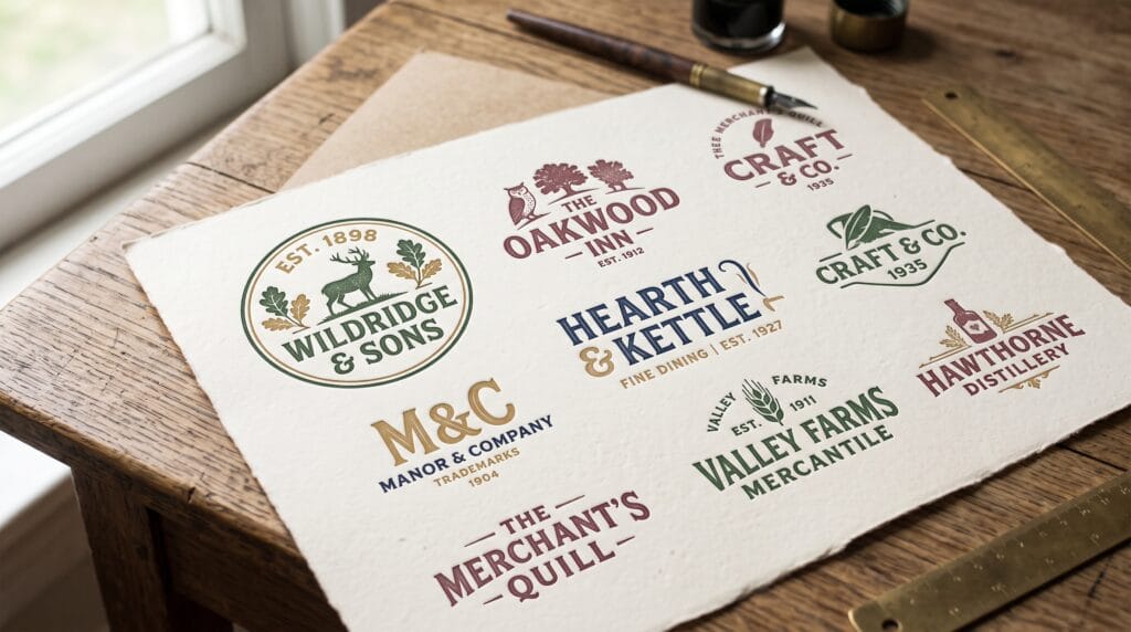vintage logo design inspiration